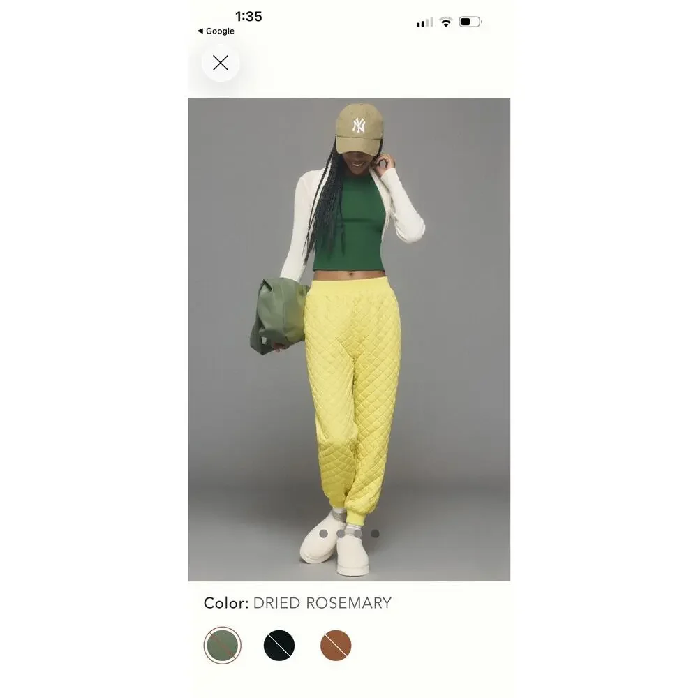 Anthropologie Timmie Slouchy Shoulder Bag - green (dried rosemary) - Picture 2 of 6